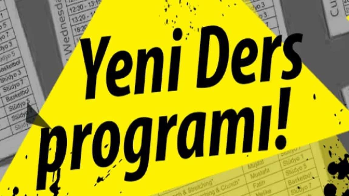 DERS PROGRAMLARI